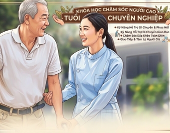 LỚP ĐIỀU DƯỠNG CHĂM SÓC NGƯỜI CAO TUỔI